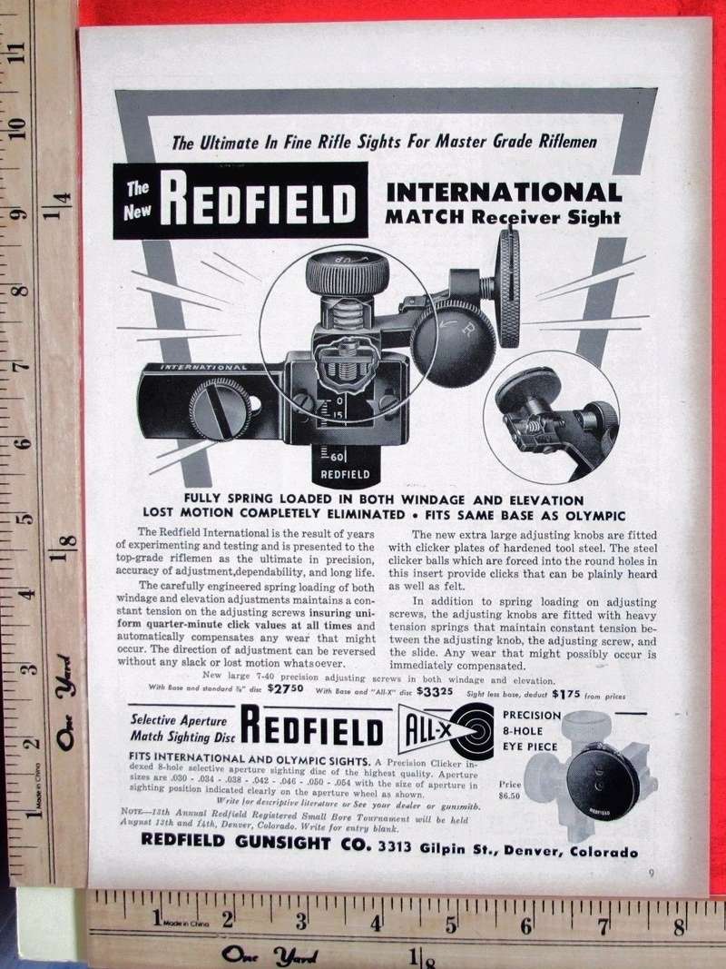 dioptre redfield S-l16010