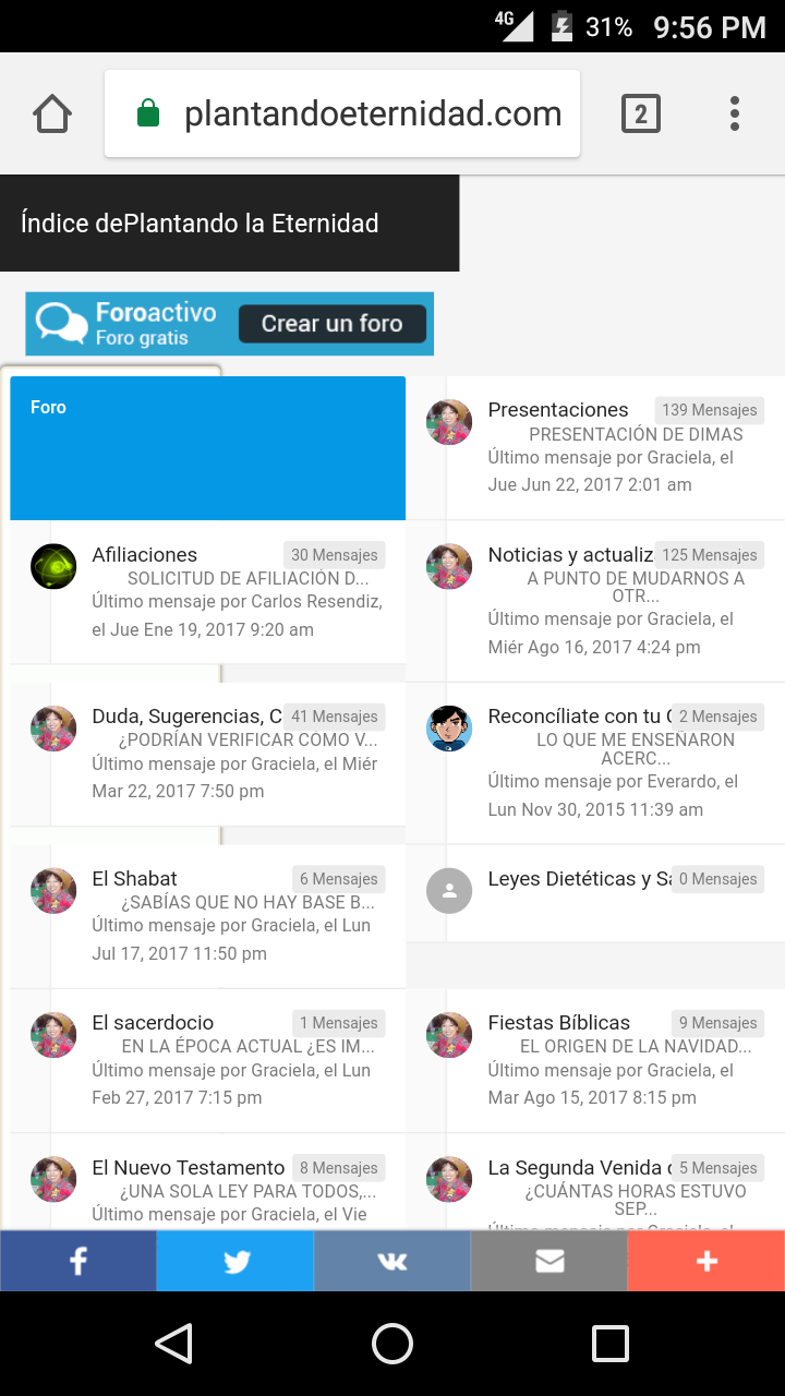 ¿Es normal que las modificaciones que he hecho a m foro le afecten a la versión móvil y la version web del smartphone 21170810