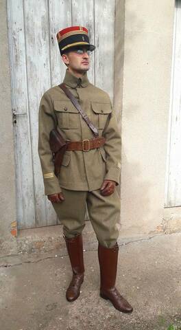 Officier légion étrangère WW1