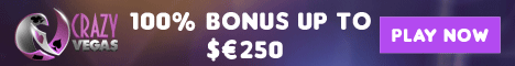 Crazy Vegas Casino $/€500 bonus + 100 Free Spins