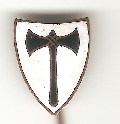 insigne Luft, écu blanc avec francisque noire, 3e groupe de Jagdgeschwader 3,  Insign23