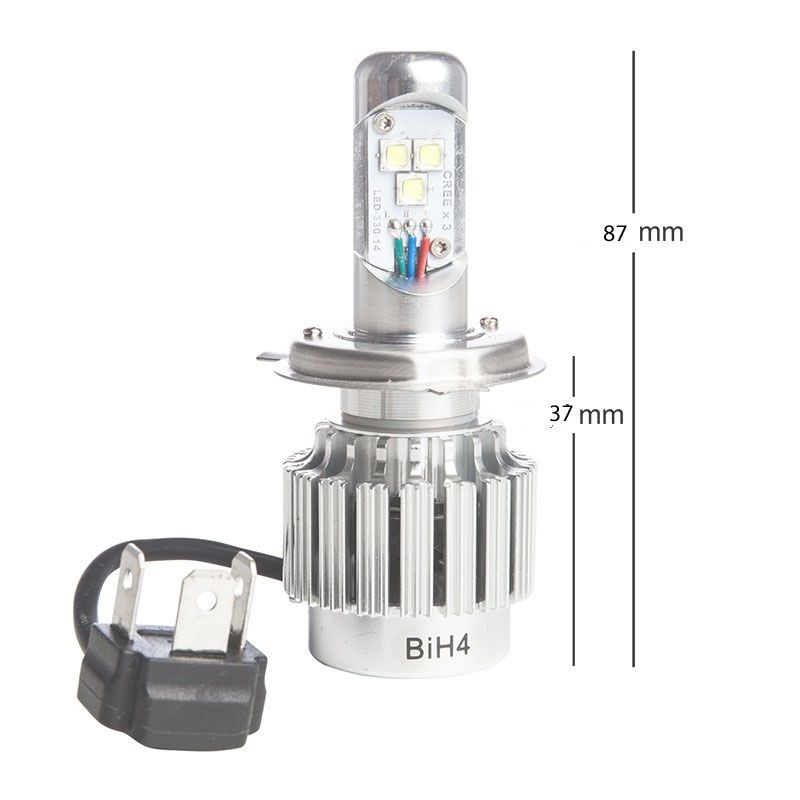 Ampoule LED pour phare Ledh4-10