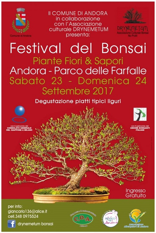 Eventi bonsaistici in Liguria tra fine settembre e inizio ottobre 2017. Andora11