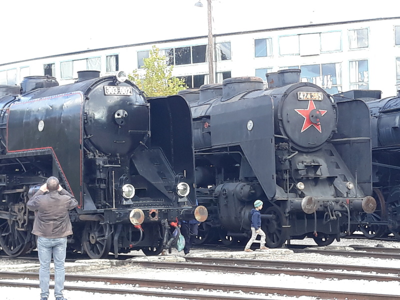 Visite du musé Hongrois du train à Budapest A2017112