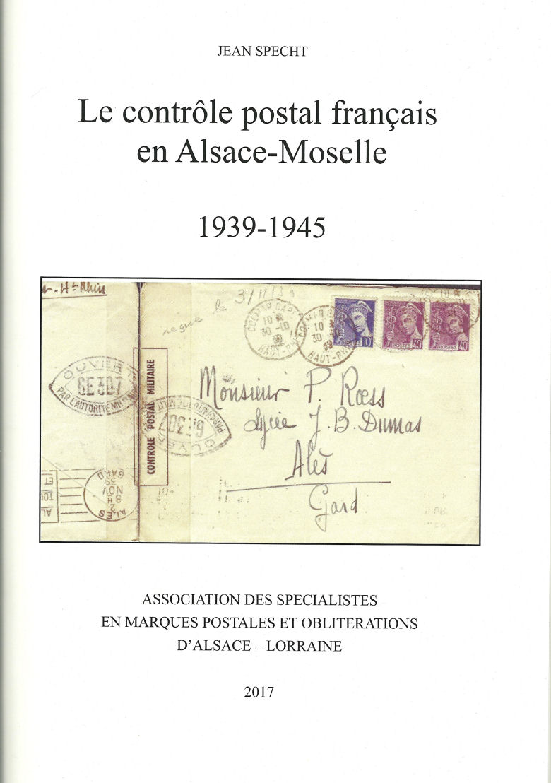 Publication à paraître sur la censure en Alsace et en Moselle Couv_o10