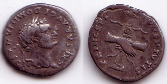 Les enseignes militaires dans la numismatique romaine - Page 2 Denier10