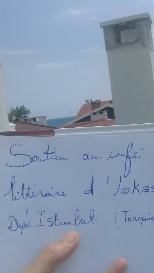 Soutien au café littéraire d'Aokas Depuis Istanbul ( Turquie) 3110
