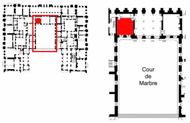 Rez de chaussée - Aile centrale - Appartement de Marie Antoinette - 90 Salle de bain 13394510