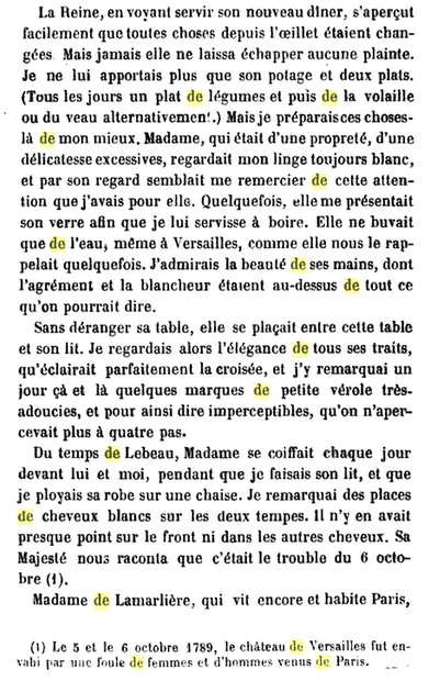 14 octobre 1793 (23 vendémiaire an II): Déclaration de Rosalie Lamorlière 1412