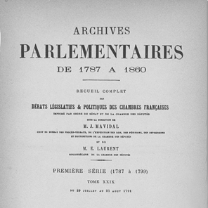 06 juillet 1789: Assemblée Nationale 19756811