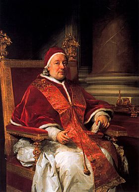 03 mai 1758: la mort du pape Benoît XIV met fin aux manœuvres secrètes des jansénistes français (Le Paige) qui tentaient de lui faire signer une bulle annulant l’Unigenitus.  220px-34