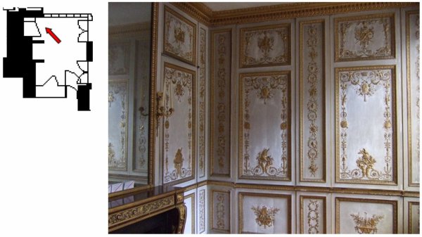 Premier étage - Aile centrale - Appartement intérieur du roi - 22 Cabinet de la garde robe Louis XVI 27565016