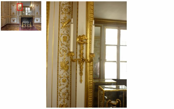 Premier étage - Aile centrale - Appartement intérieur du roi - 22 Cabinet de la garde robe Louis XVI 27565225