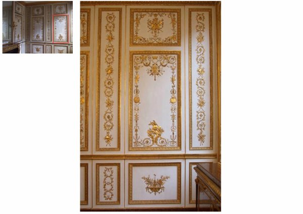 Premier étage - Aile centrale - Appartement intérieur du roi - 22 Cabinet de la garde robe Louis XVI 27565510