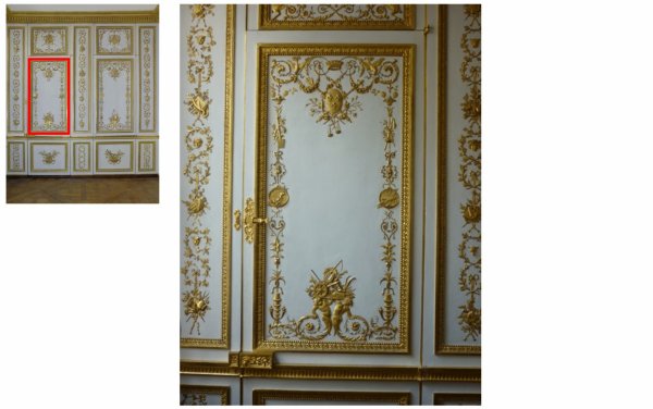 Premier étage - Aile centrale - Appartement intérieur du roi - 22 Cabinet de la garde robe Louis XVI 27565613