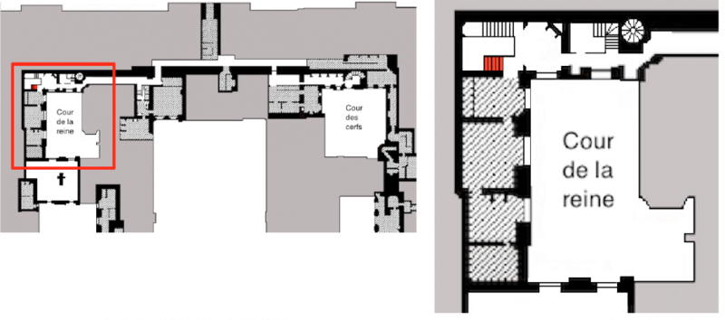 Entresol - 10 Escalier menant à l'appartement du Dauphin 27877813