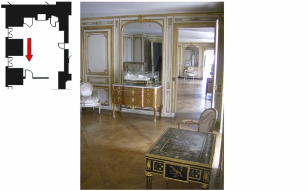 Second étage - Aile centrale - Appartement de Madame du Barry - 28 Chambre  30952222