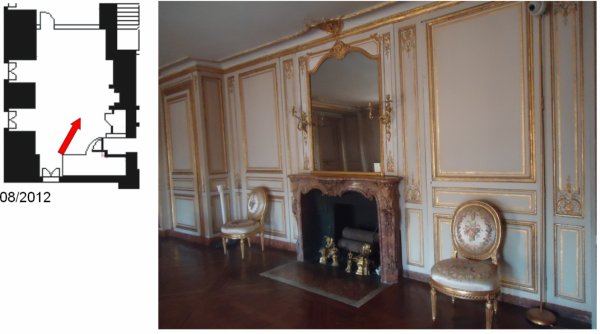 Second étage - Aile centrale - Appartement de Madame du Barry - 30 Salon de compagnie ou salon d'angle 30969125