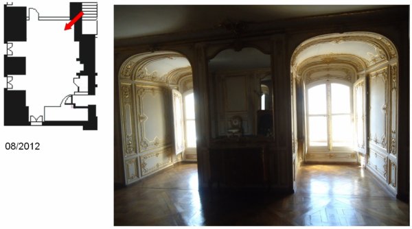 Second étage - Aile centrale - Appartement de Madame du Barry - 30 Salon de compagnie ou salon d'angle 31036411