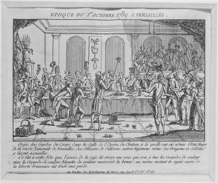 1er octobre 1789: Le banquet des gardes du corps 717px-10