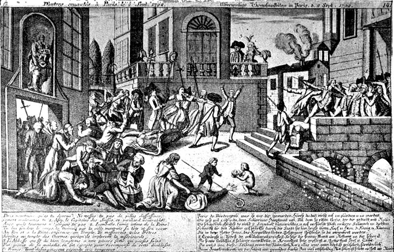 02 septembre 1792: Début des massacres de Septembre, à Paris  800px-32
