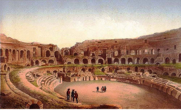 28 août 1786: Les arênes de Nîmes Captur28