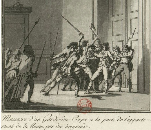 05 octobre 1789: La foule envahit le château Fersen10