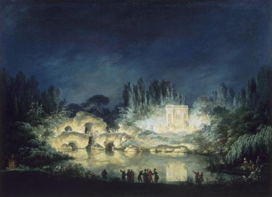 26 juillet 1781: Illumination du Belvédère du Petit Trianon  Illumi10