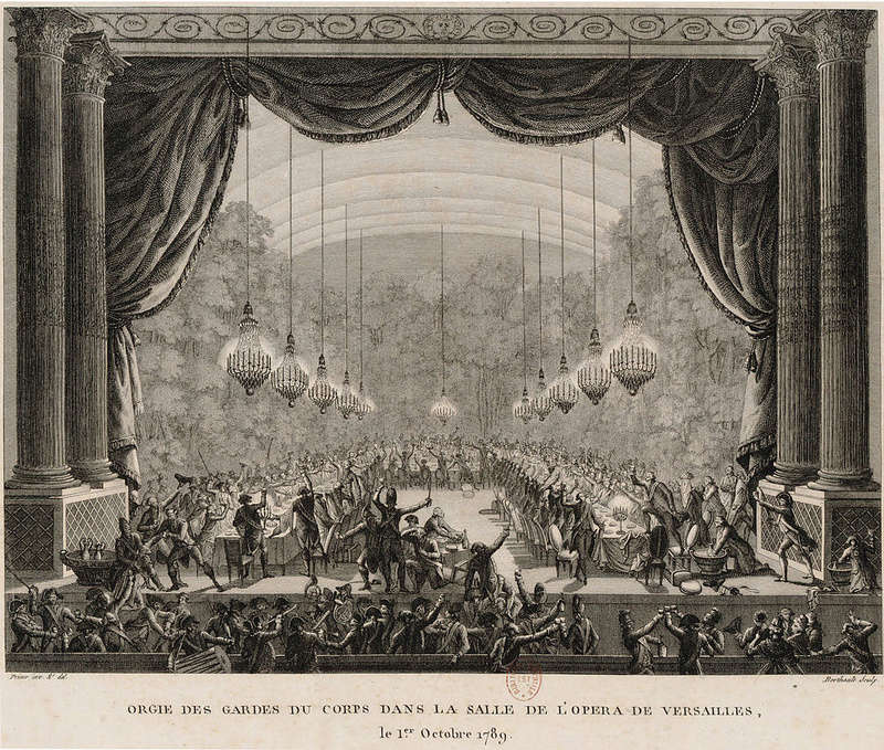 1er octobre 1789: Le banquet des gardes du corps Marche11