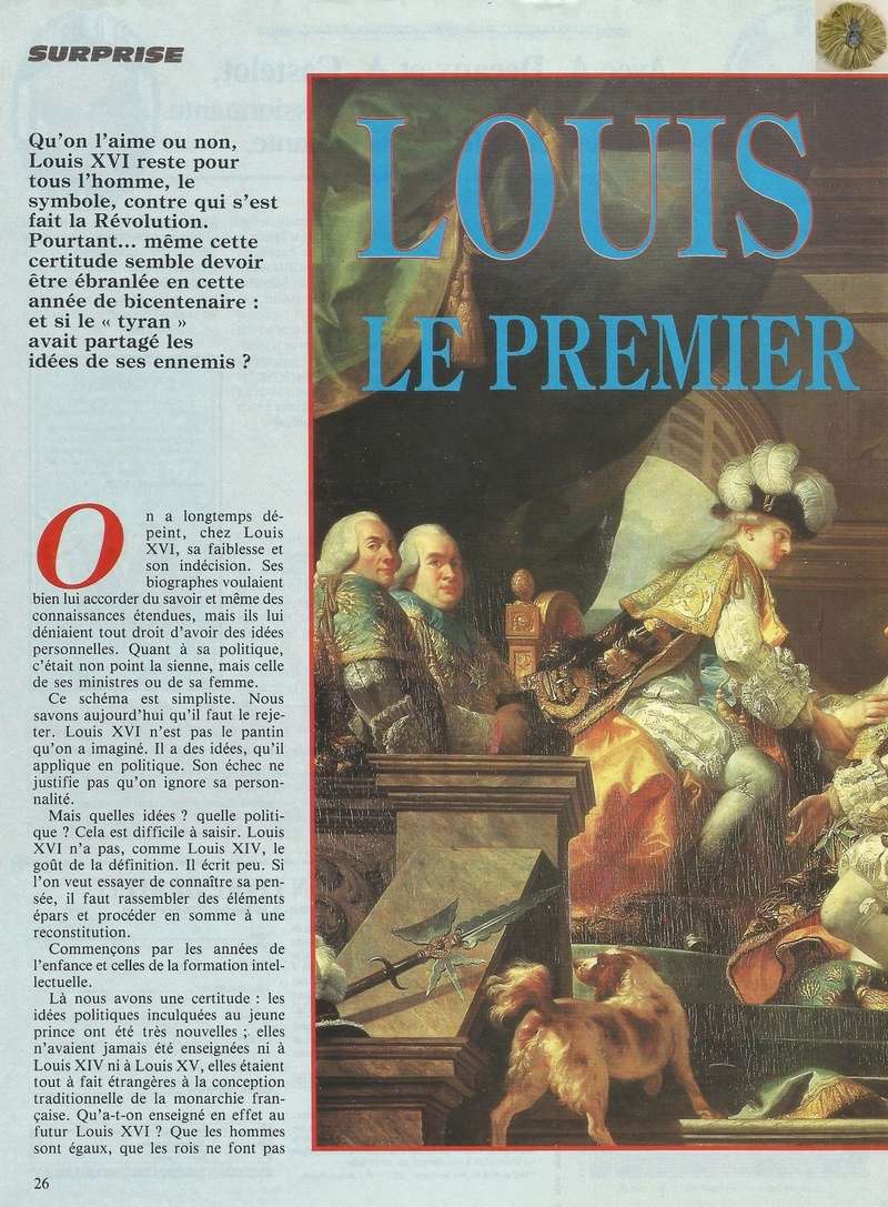  JEAN DE VIGUERIE: LOUIS XVI, LE PREMIER RÉVOLUTIONNAIRE Ob_5c110
