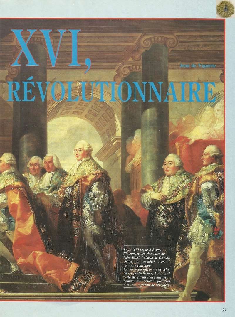  JEAN DE VIGUERIE: LOUIS XVI, LE PREMIER RÉVOLUTIONNAIRE Ob_e0310