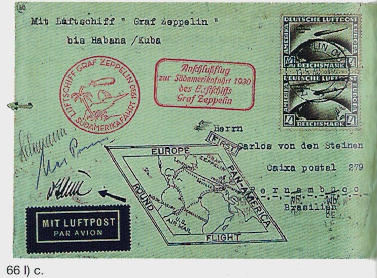 nach - Südamerikafahrt 1930, Post nach (Salvador de) Bahia - Seite 2 Berlin10