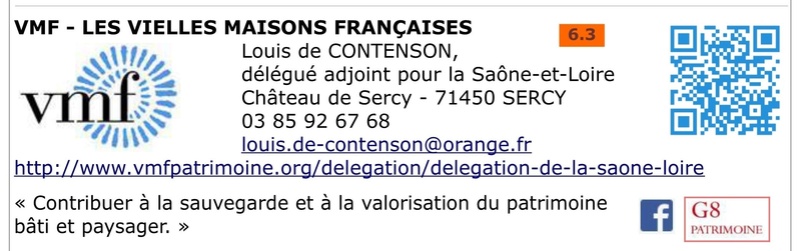 FAPPAH, Annuaire interactif Version juillet 2017 de la Fédération des Associations de sauvegarde et mise en valeur du patrimoine bâti, paysager et immatériel concentrées entre Cluny Tournus et périphérie du PAH . 020d10