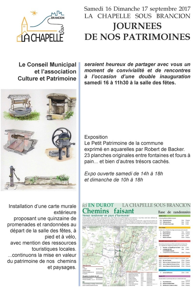 JEP 2017 La Chapelle sous Brancion Culture et Patrimoine Jep_la10