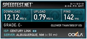 Telmex Internet Speed Speed10