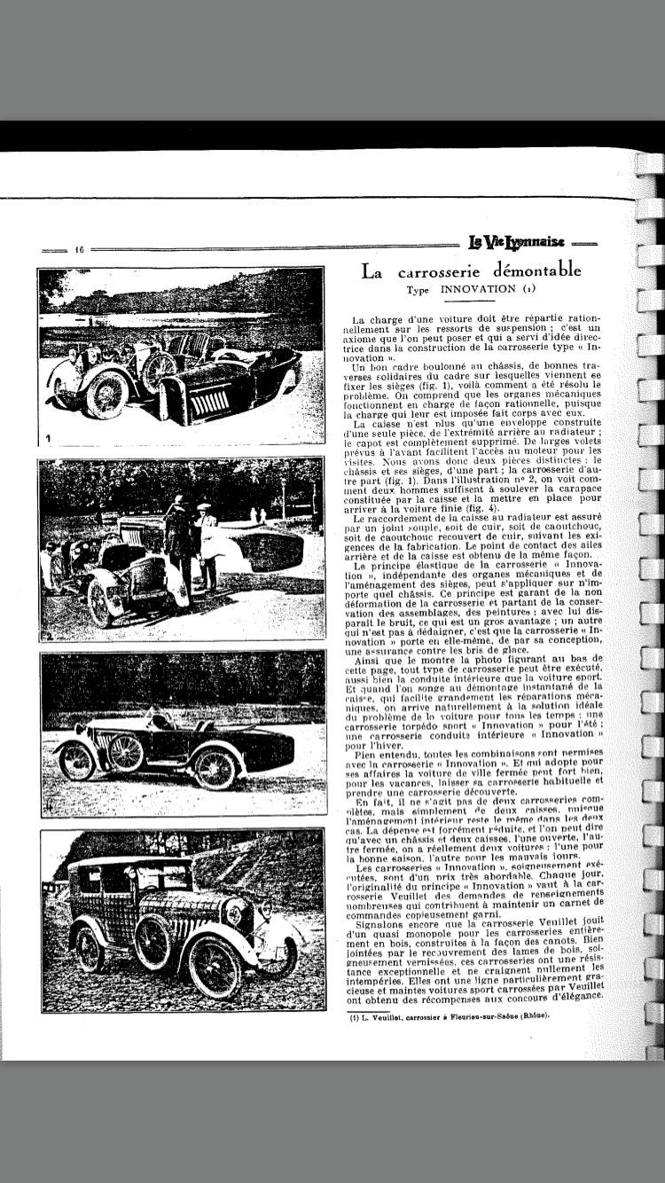 AMILCAR Cyclecar Voiturettes Grand Sport  " CHAPITRE 1 " - Page 30 Img_5710