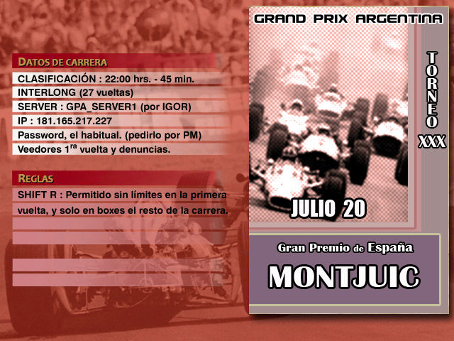 Torneo Edicion XXX - Montjuic Montju10