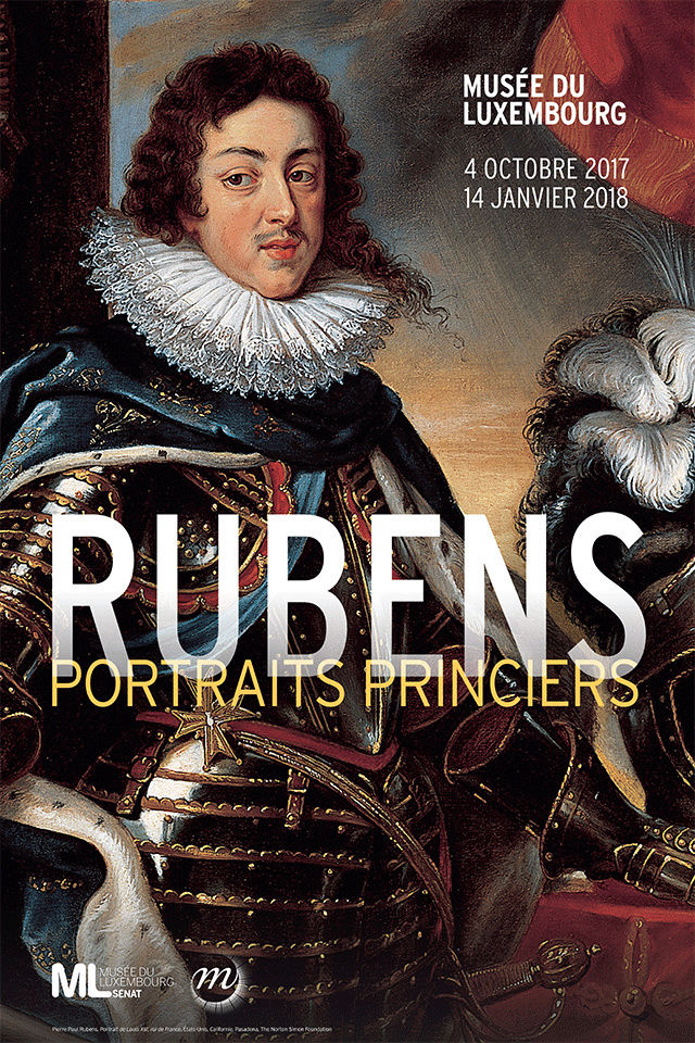 Rubens. Portraits princiers (Palais du Luxembourg - Paris) Affich10
