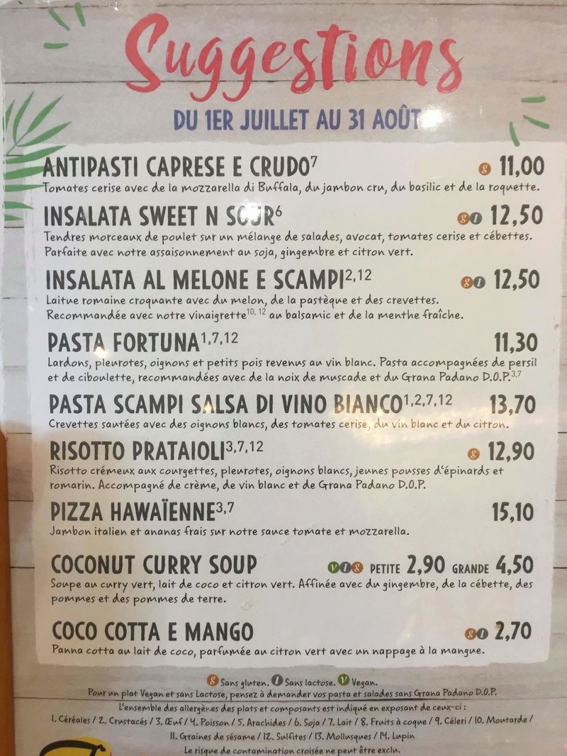 vapiano - Restaurant Vapiano [Disney Village - 2016] - Page 17 Receiv10