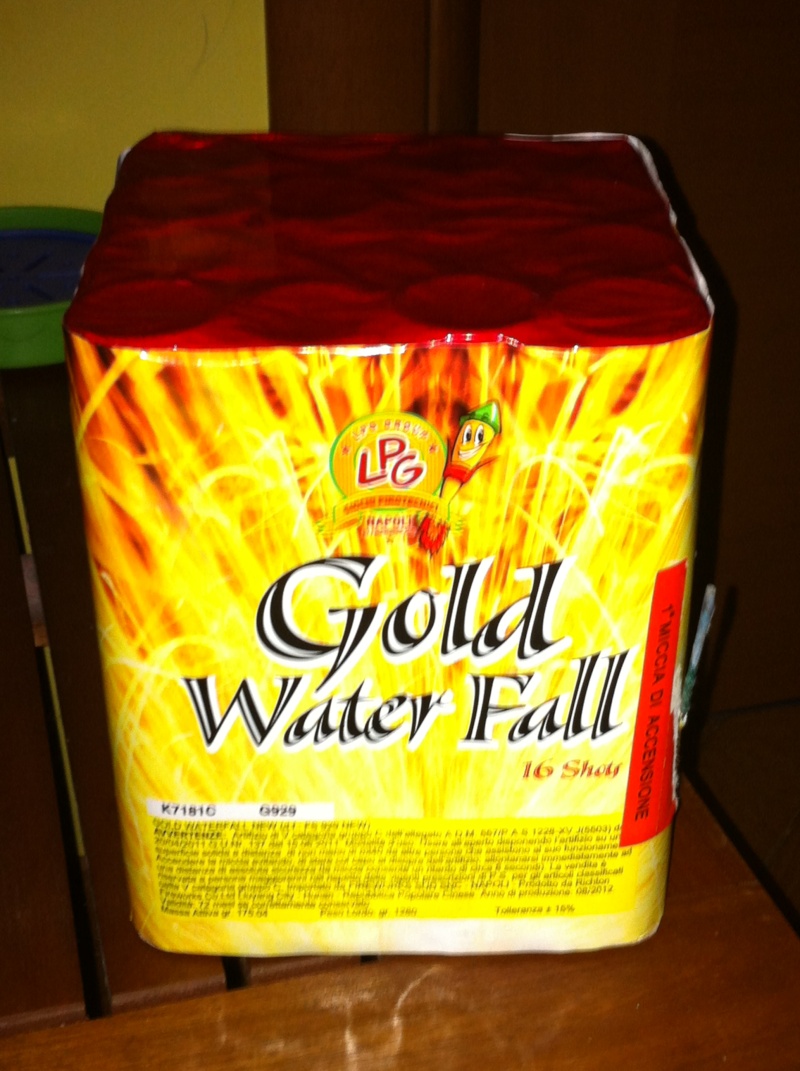 Art.G 929 gold water fall 16 cp Gold_w10