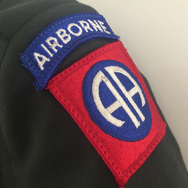 US Airborne green dress uniform jacket Img_7112