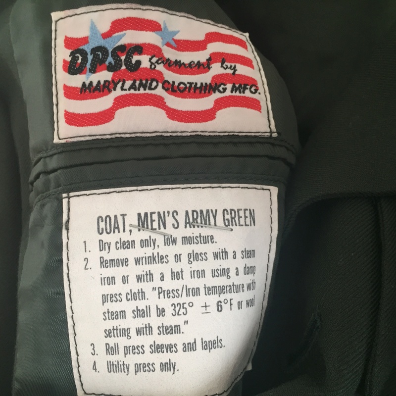 US Airborne green dress uniform jacket Img_7113