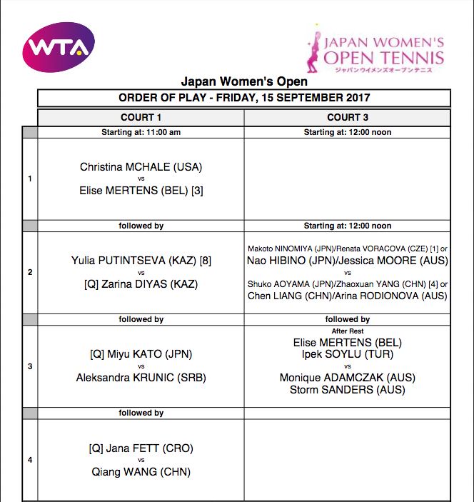 WTA TOKYO 2017 - Page 2 Captu662