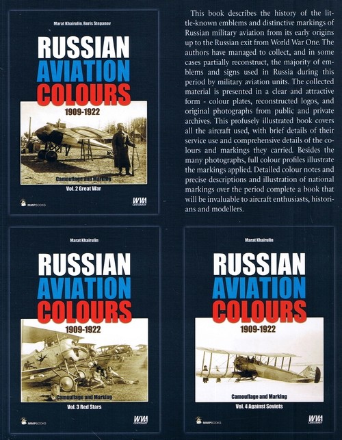 Russian Aviation Colours 1909-22 - Vol 3 Red Stars 1russi11