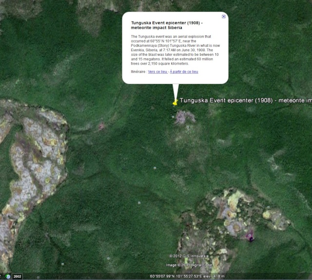 Google Earth et lieux mythiques. Wv0610