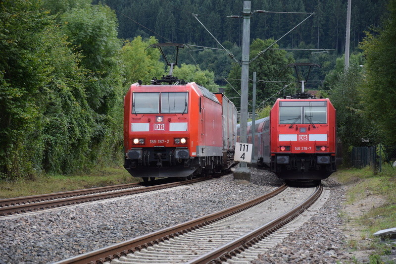 Rastatt Umleiter auf der Gäubahn zwischen Horb und Rottweil Dsc_0911