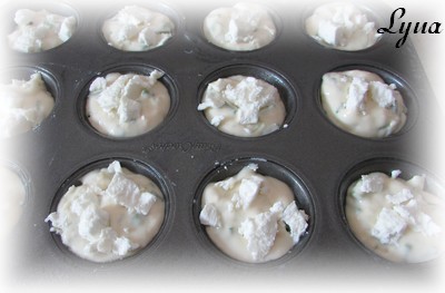 Mini muffins salés au fromage de chèvre et ciboulette Muffin10