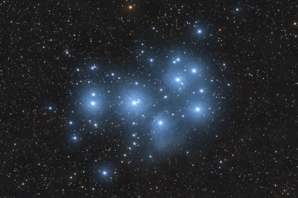 M45, classique du ciel d'hiver. 12121910