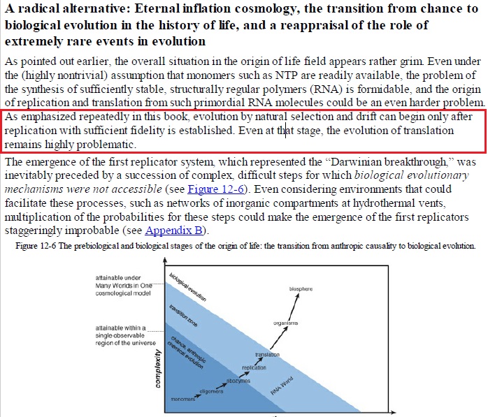 Abiogenesis: The possible mechanisms to explain the origin of life Koonin10
