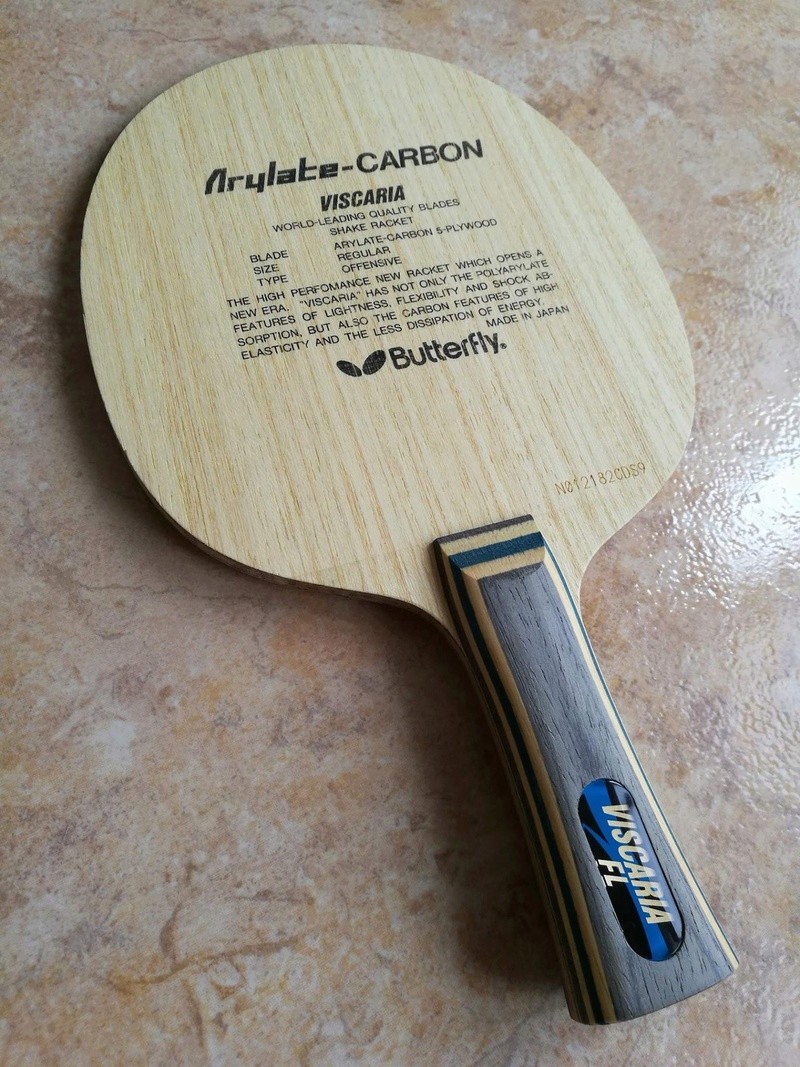 Viscaria, Spin Lord Ultra Carbon, Ma Lin Carbon 110